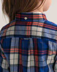 Kids Regular fit ternet flannelskjorte