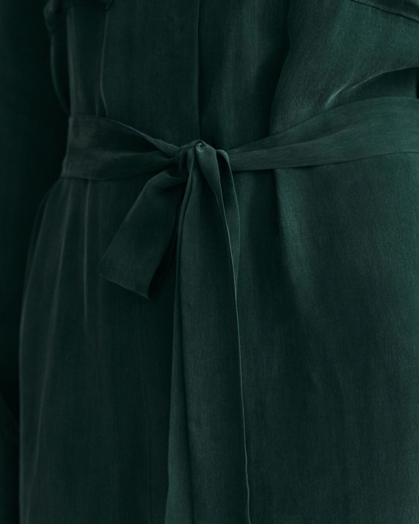 Relaxed fit utility-skjortekjole