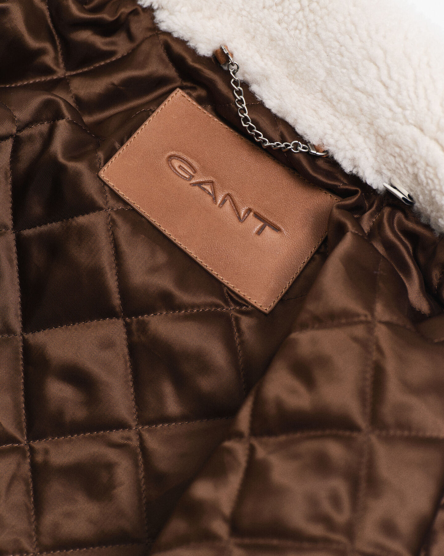 Pilotjakke af læder