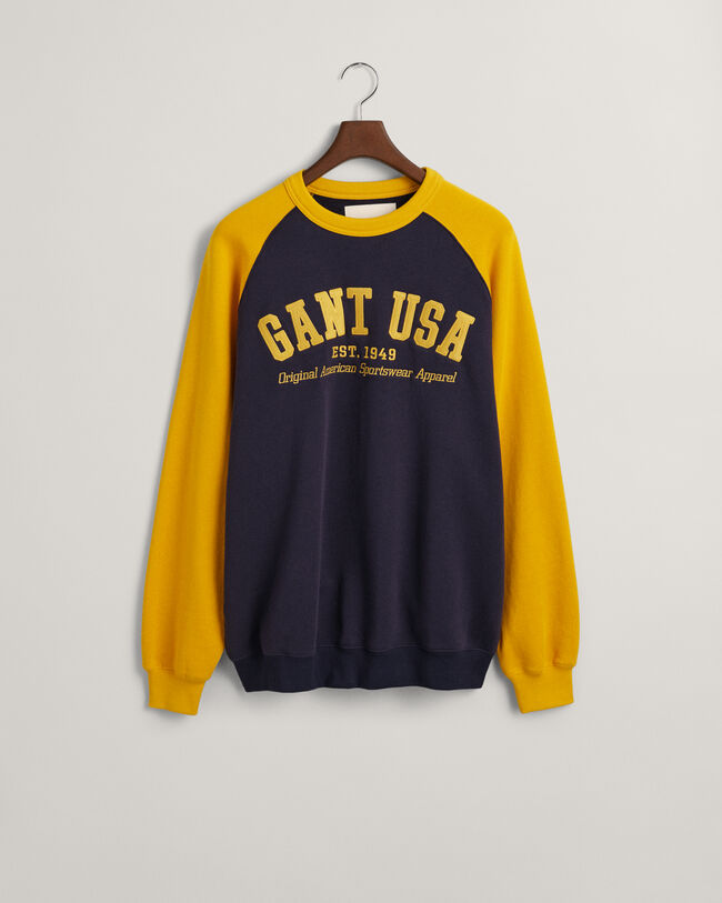 GANT USA sweatshirt med crewneck