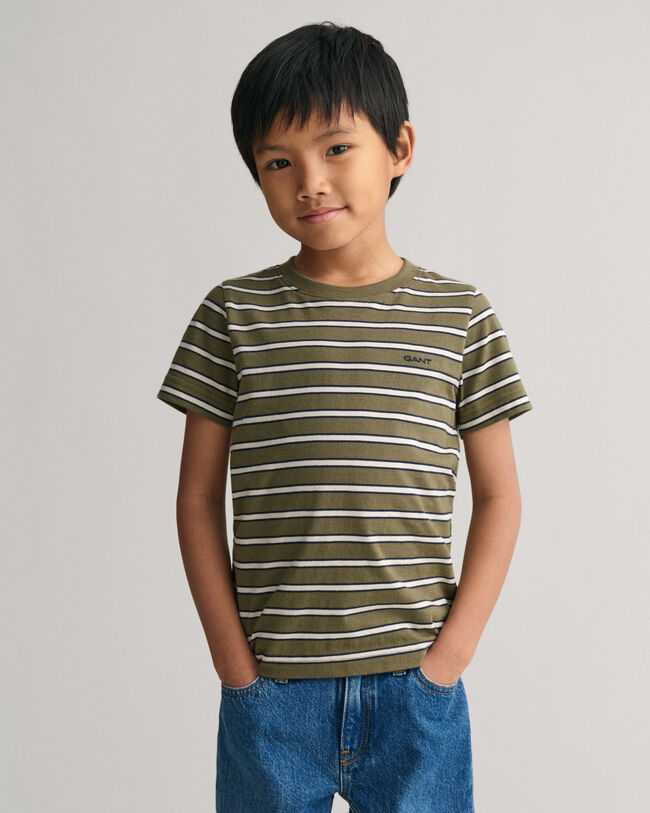 Kids stribet T-shirt
