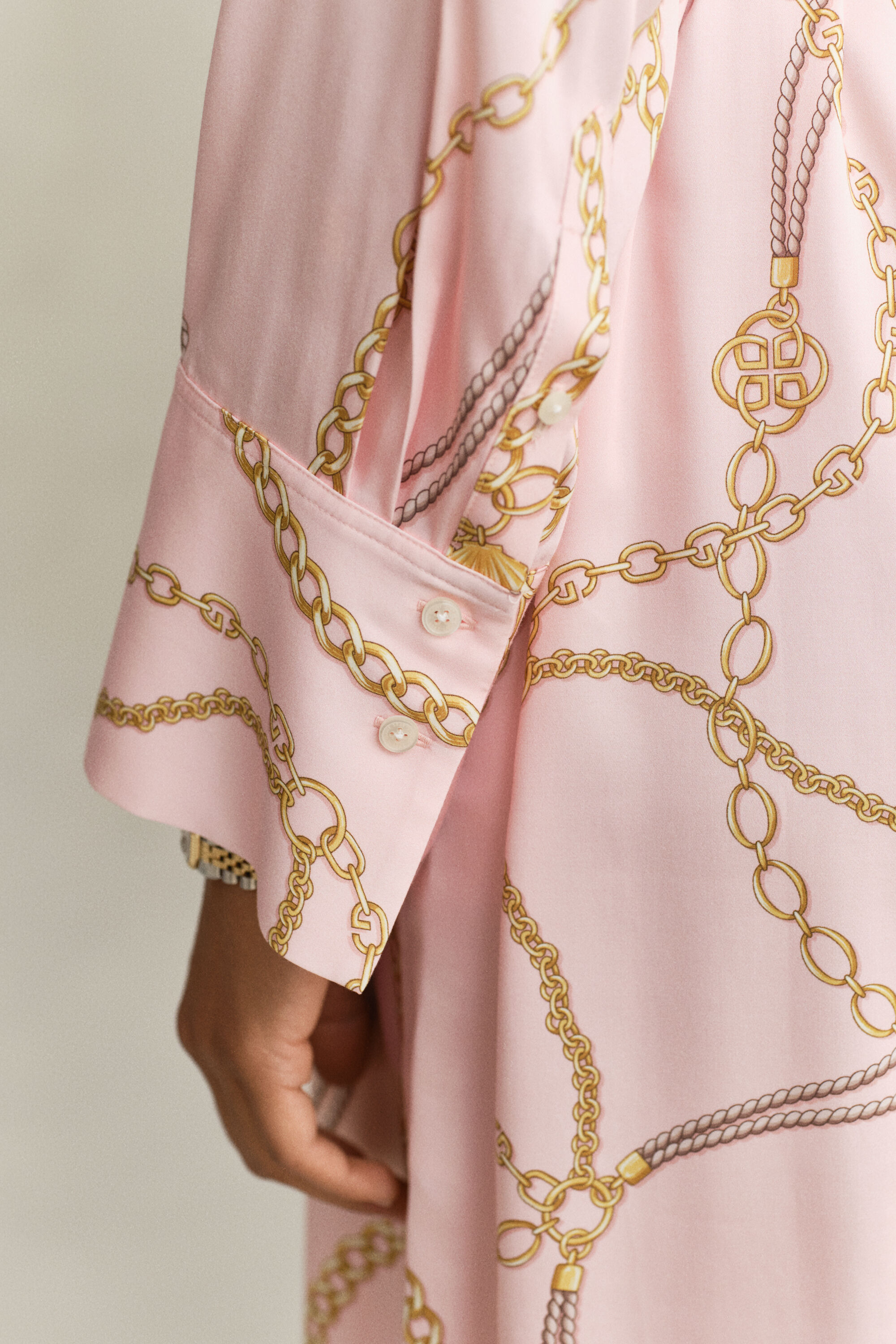 Skjortekjole med bælte