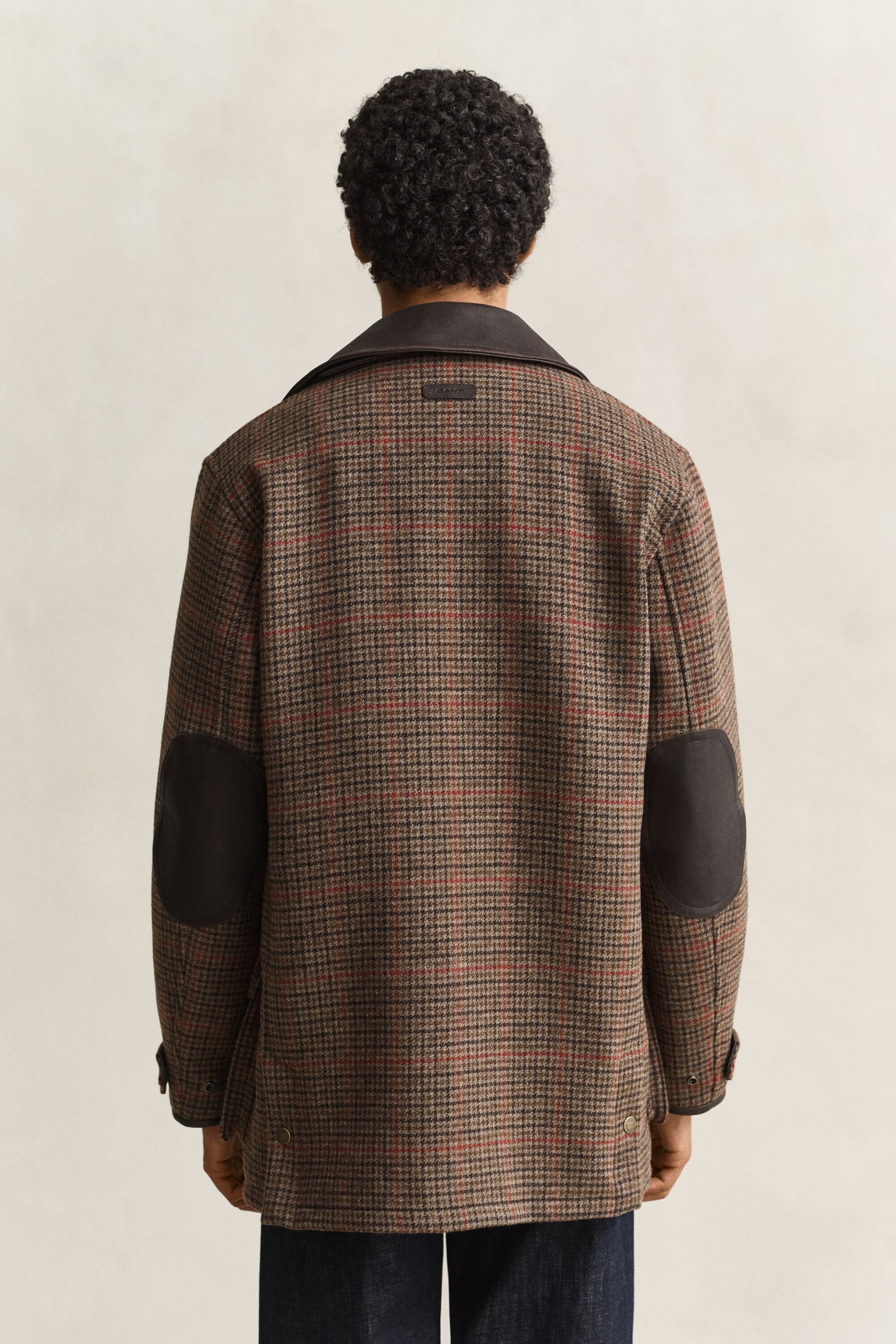 Decker jakke i britisk tweed