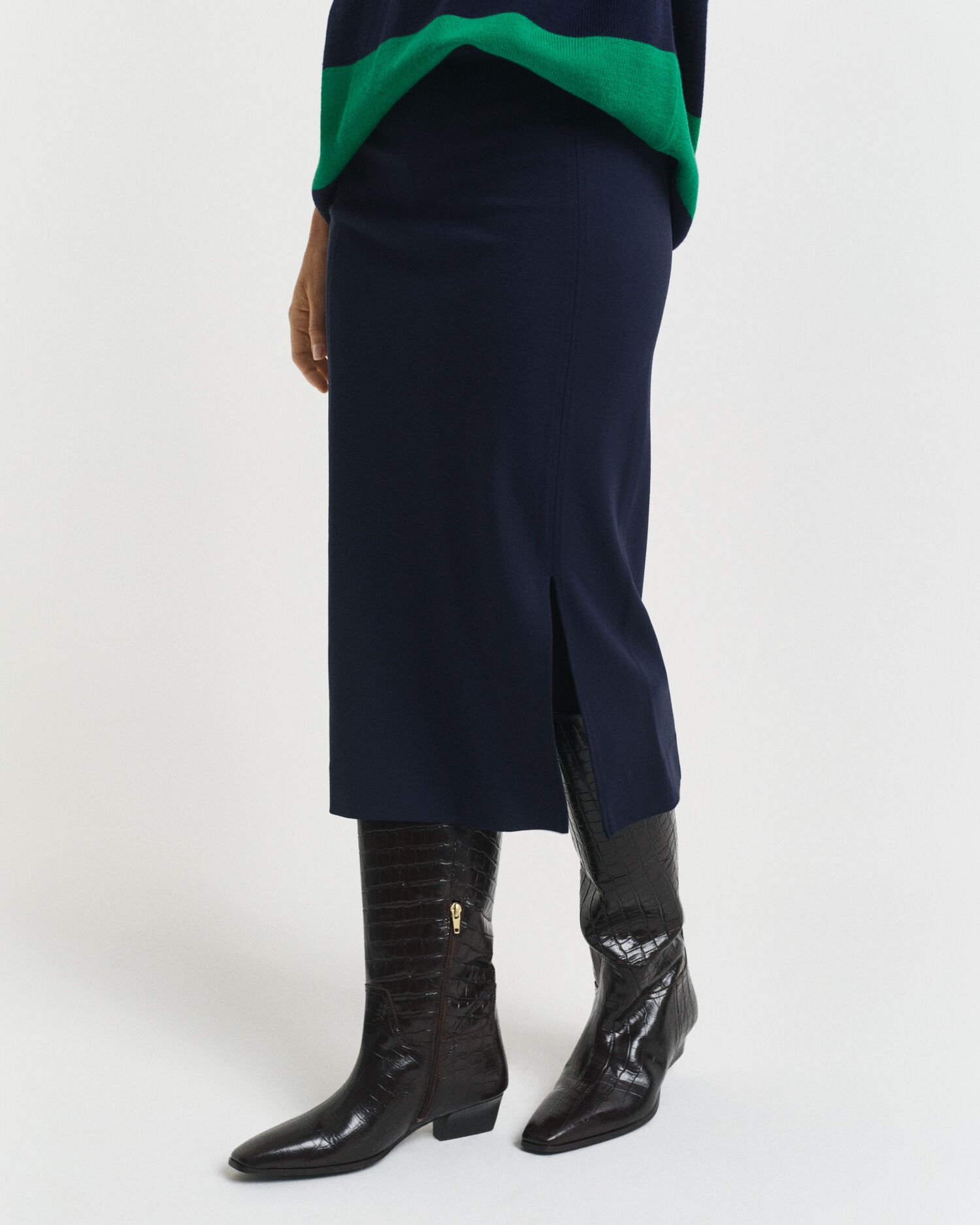 Jersey pencil-nederdel