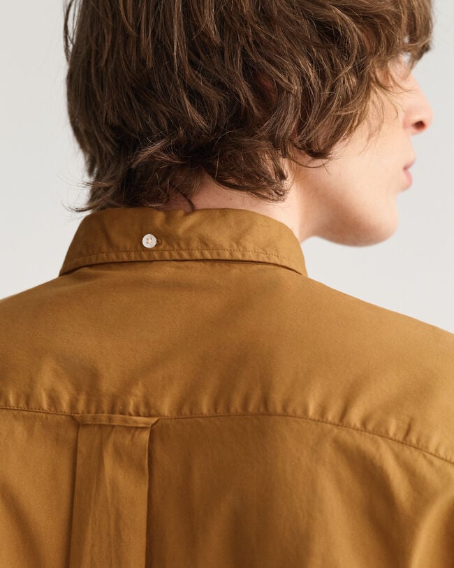 Relaxed fit garment-dyed Oxford-skjorte