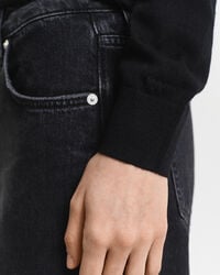 Crewneck sweater af ekstra fin merinould