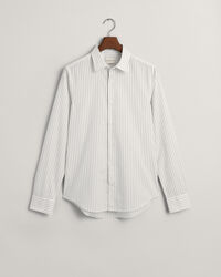 Slim fit formel skjorte med nålestriber