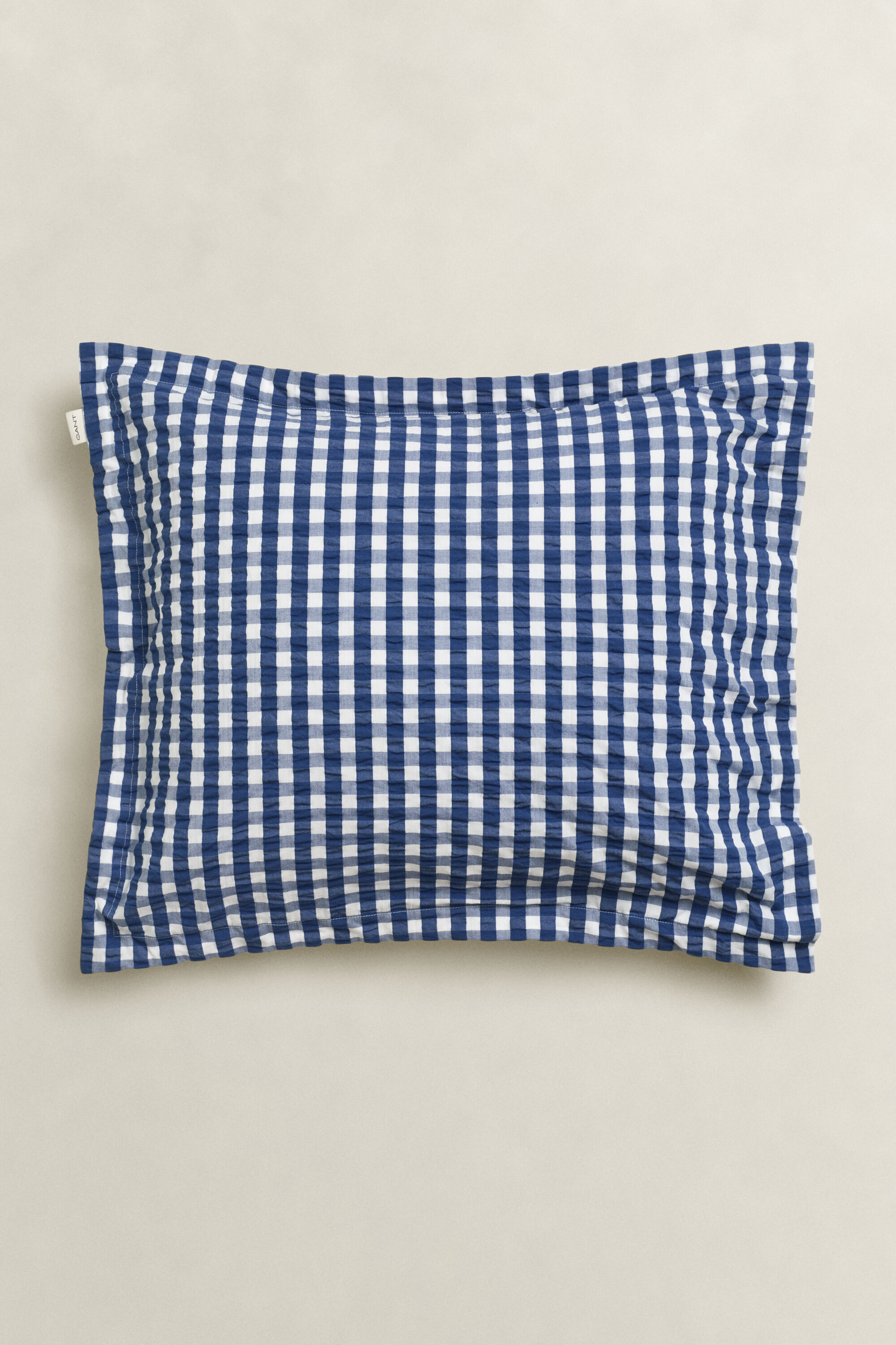 Seersucker pudebetræk med tern