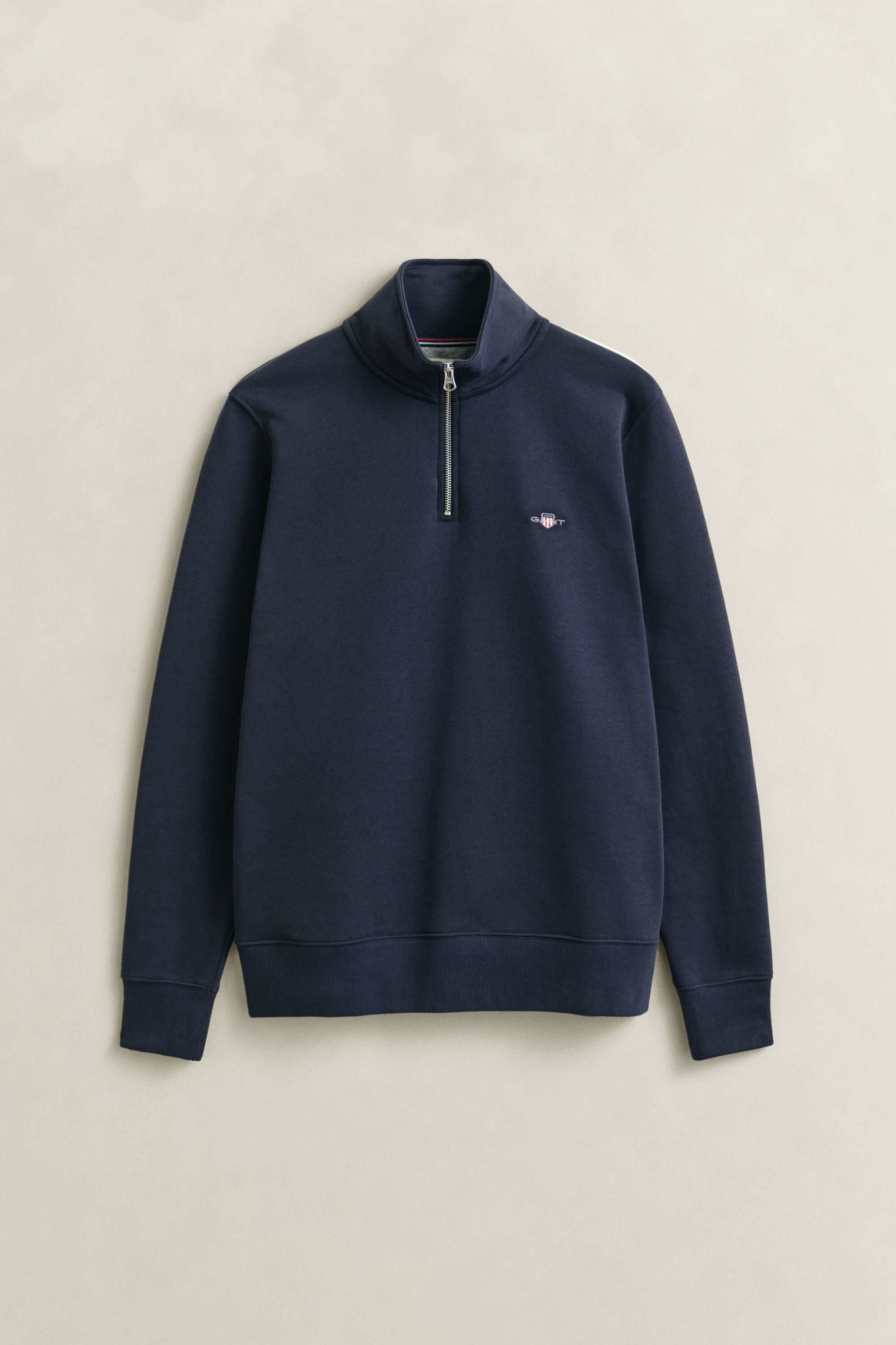 Shield sweatshirt med halv lynlås