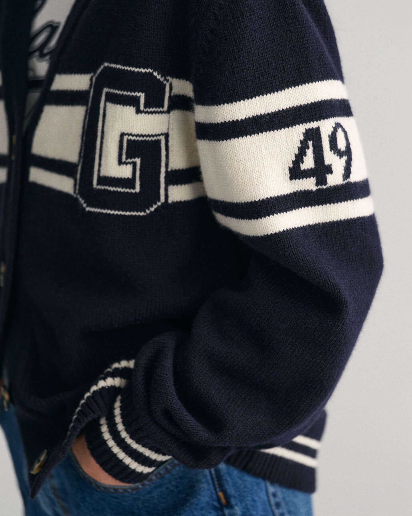 Teen Girls GANT Varsity cardigan