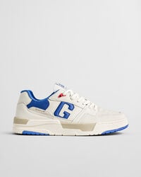 Brookpal l&aelig;der- og ruskindssneakers