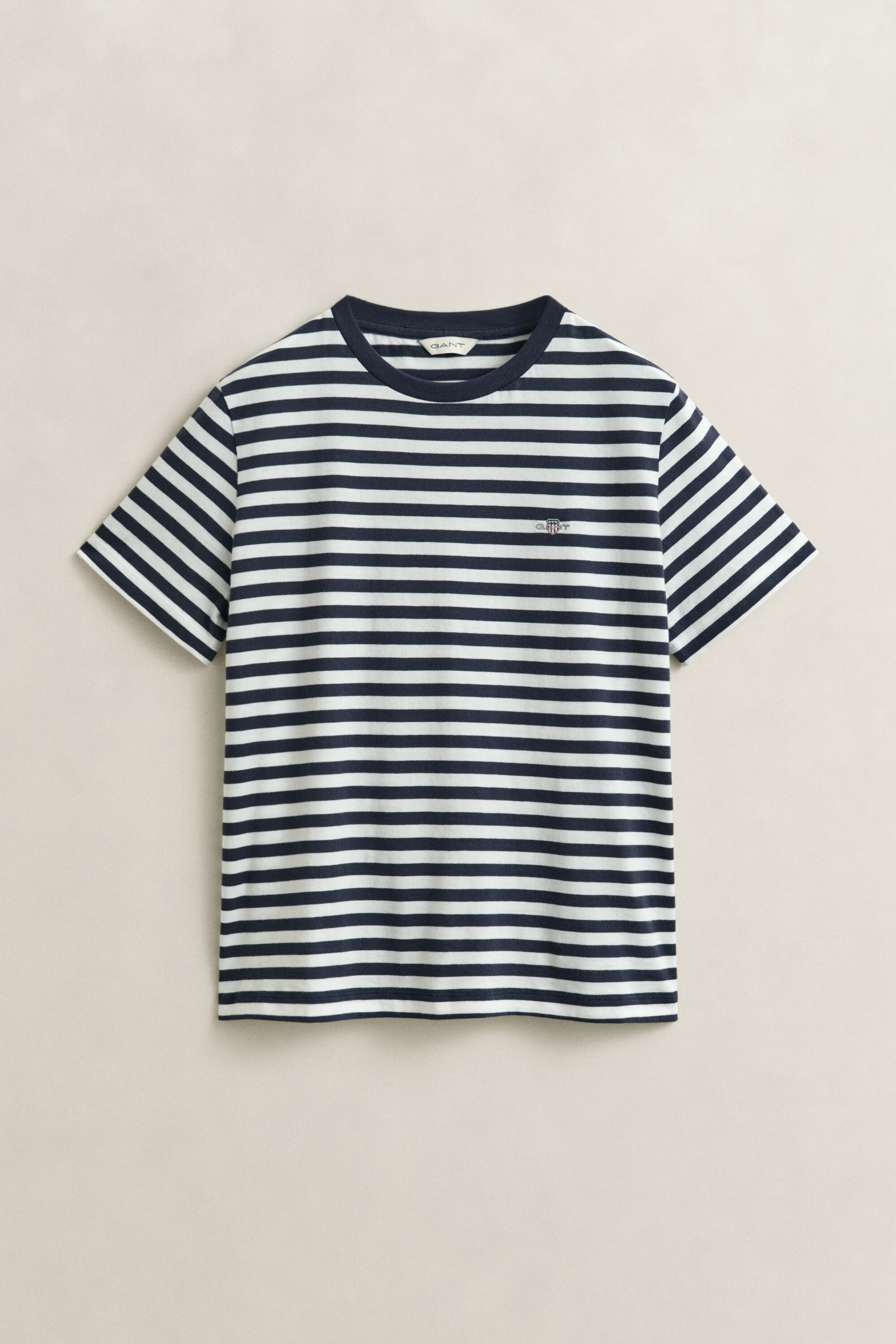 Stribet Shield T-shirt