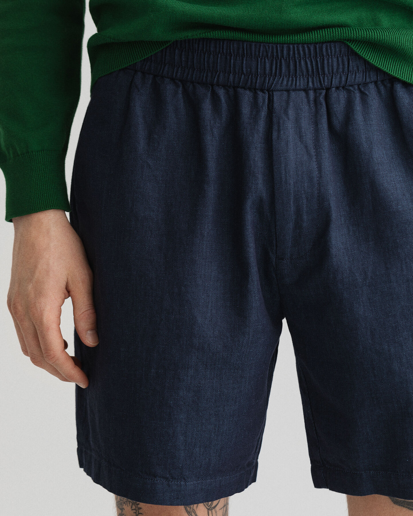 Shorts med løbesnor