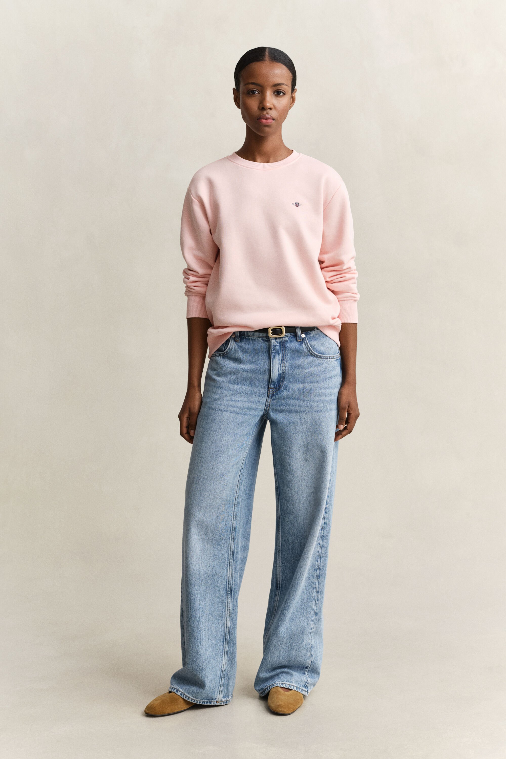 Shield sweatshirt med crewneck