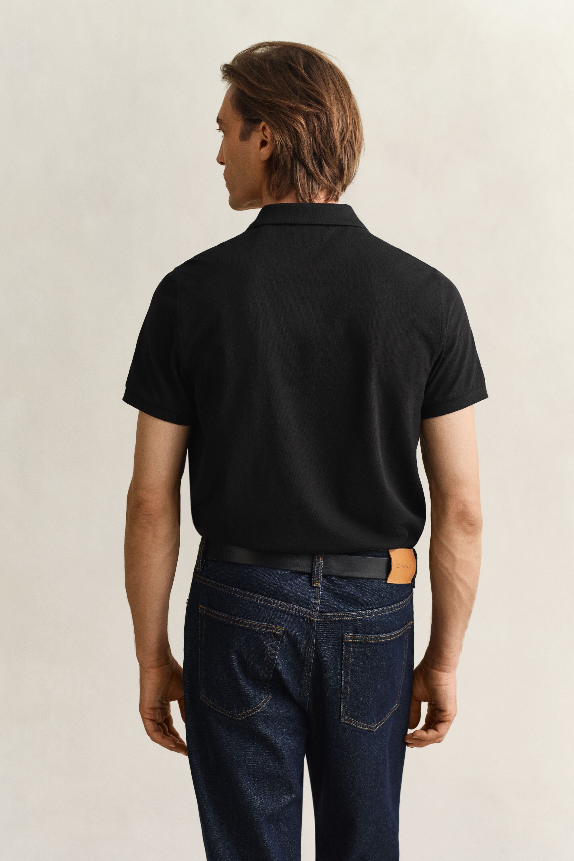 Regular fit Shield Piqué poloskjorte