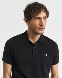 Slim fit Shield Piqué poloskjorte