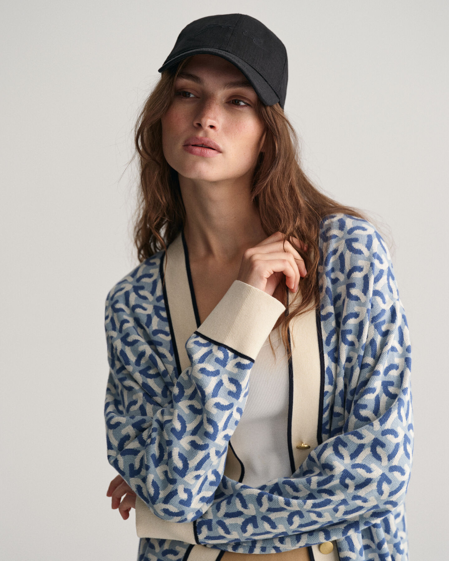 Jacquard G strikket cardigan