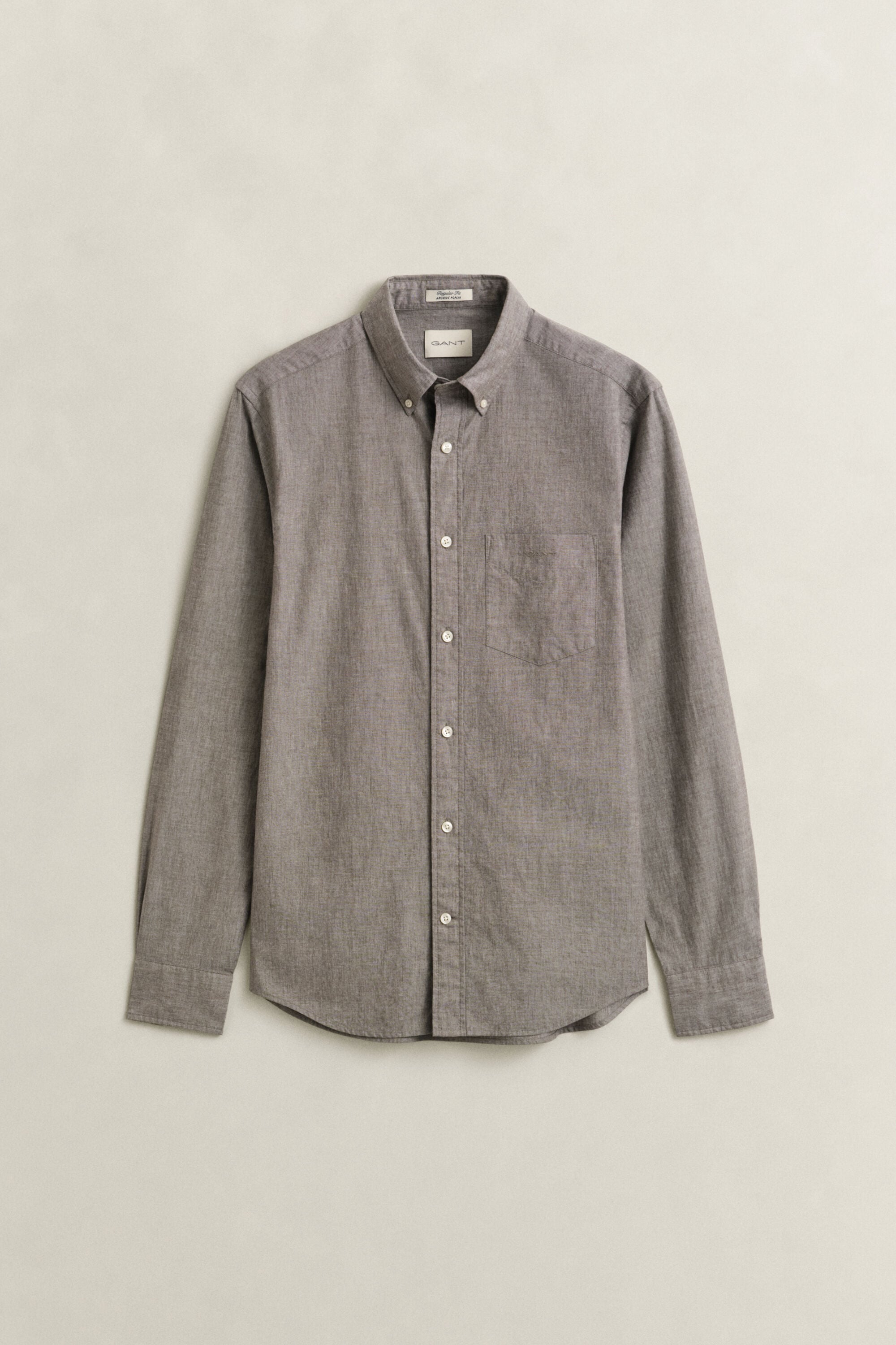 Mélange Archive poplin skjorte