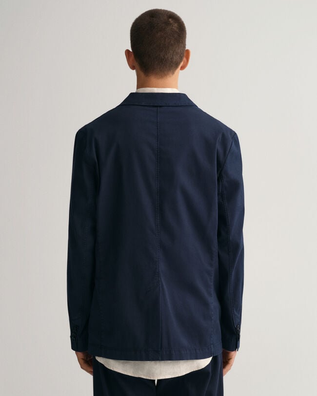 Jakkesæt-blazer af bomuld