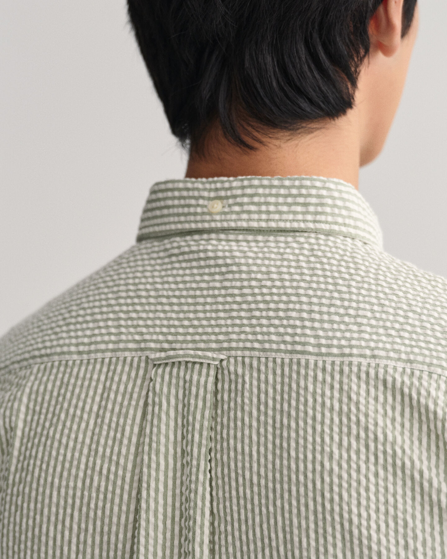 Regular fit seersucker-skjorte