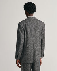 Oversized tweed-blazer