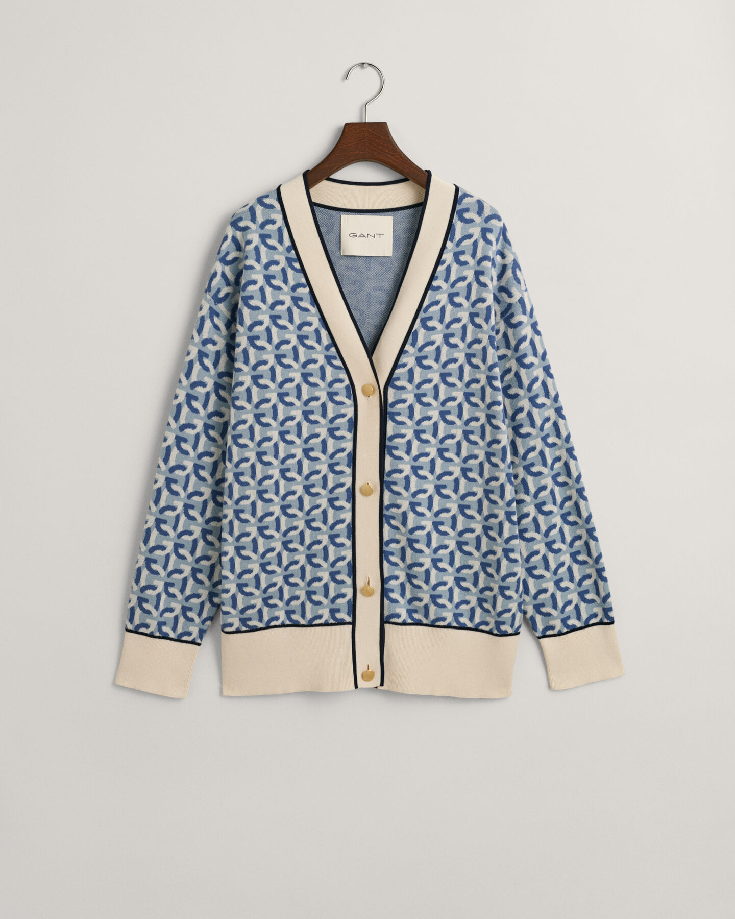 Jacquard G strikket cardigan