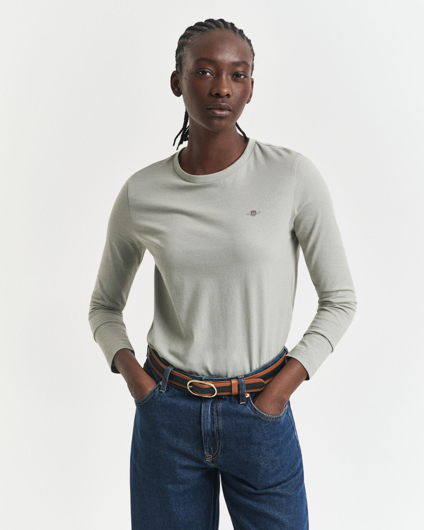 Shield T-shirt med lange ærmer