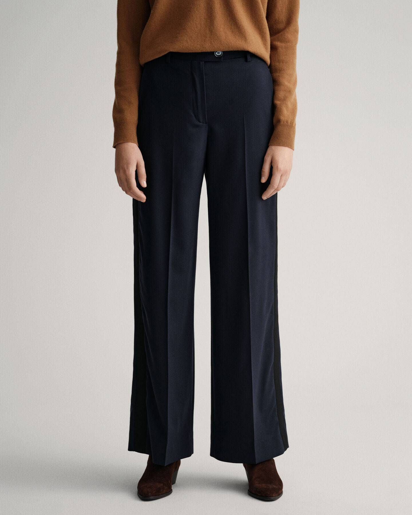 Tuxedo bukser med høj talje