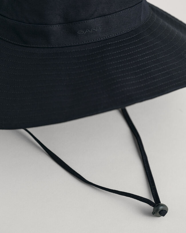 Solhat af bomuldstwill