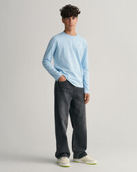 Teen Boys Original T-shirt med lange &aelig;rmer