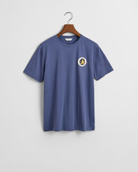 Teens GANT New Haven T-shirt med sejlads-grafik