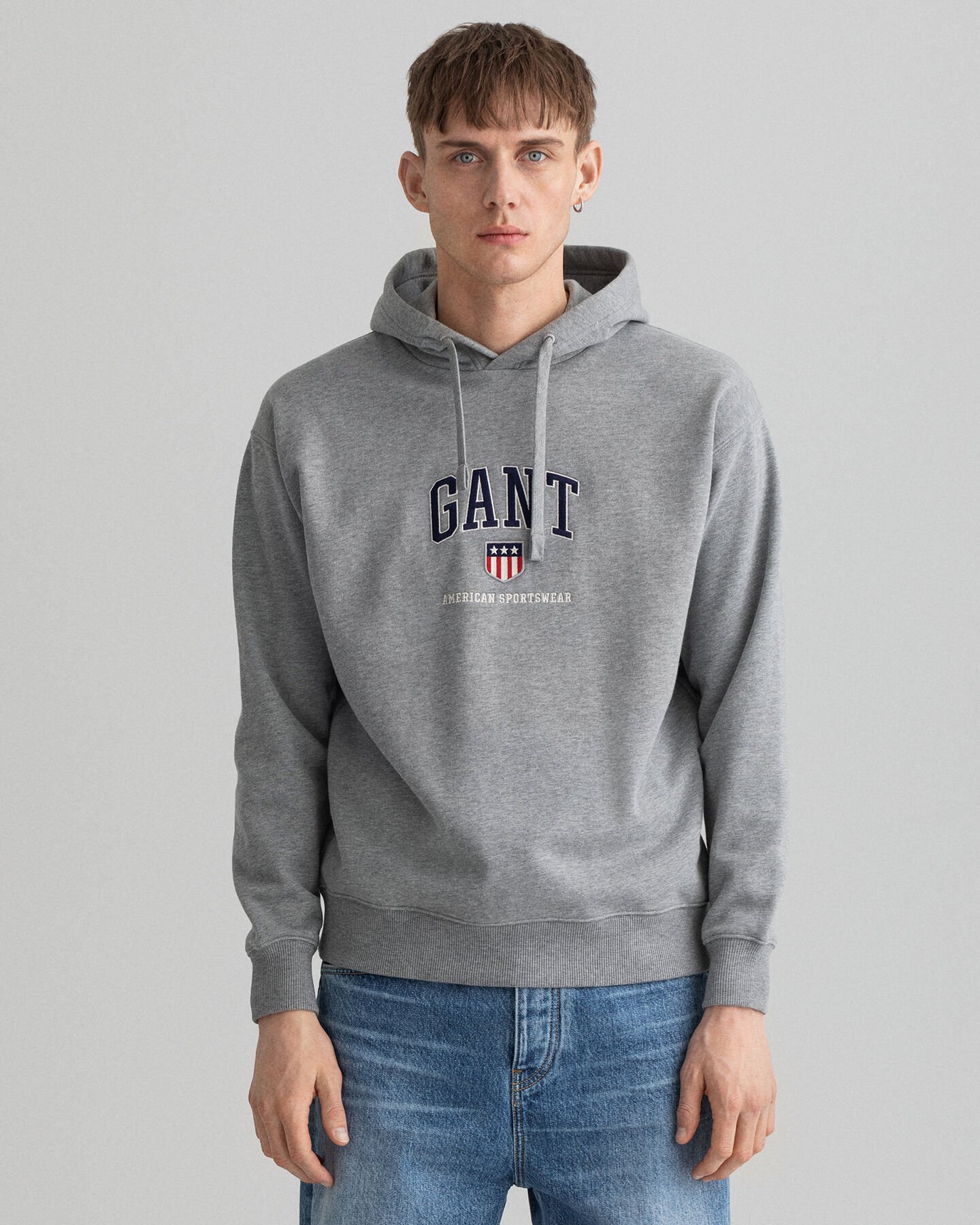 Retro Shield h&aelig;ttetr&oslash;je