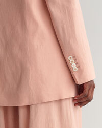 Regular fit h&oslash;rblazer med str&aelig;k