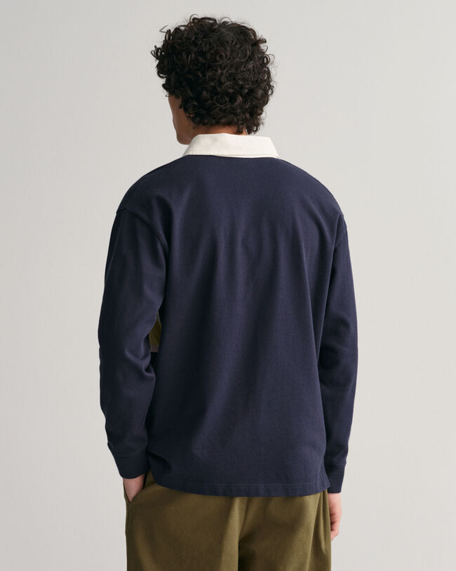 Rugger med farveblokke