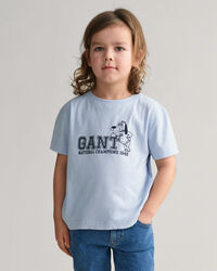 Kids GANT T-shirt med Dog-tryk