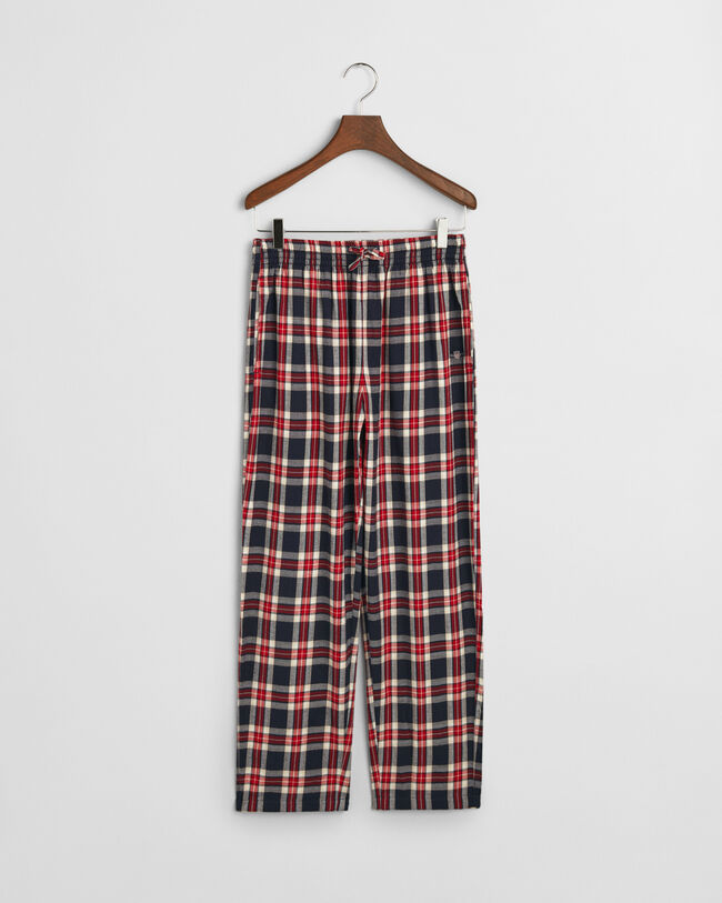 Teens ternede pyjamasbukser i flannel