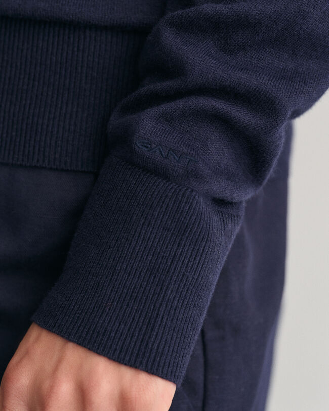 Fint strikket crewneck sweater