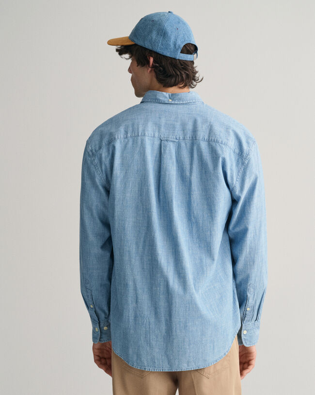 Relaxed fit Chambray skjorte