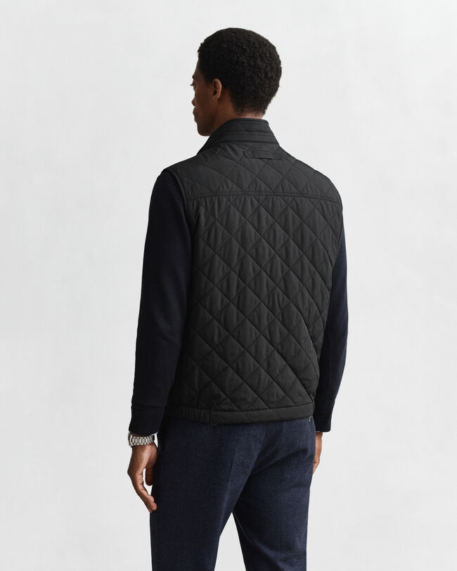 Quiltet Windcheater vest
