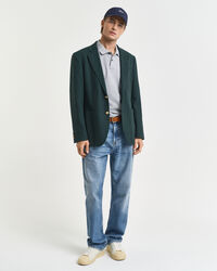 Slim fit Shield Piqué poloskjorte