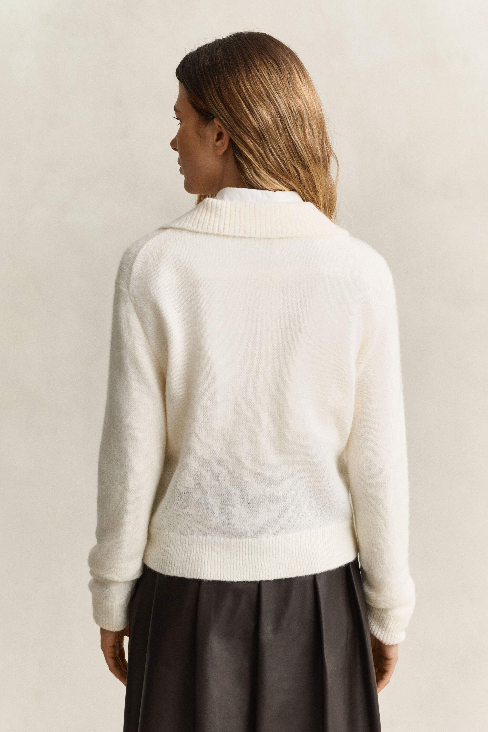 Gant x Yale sweater med V-hals