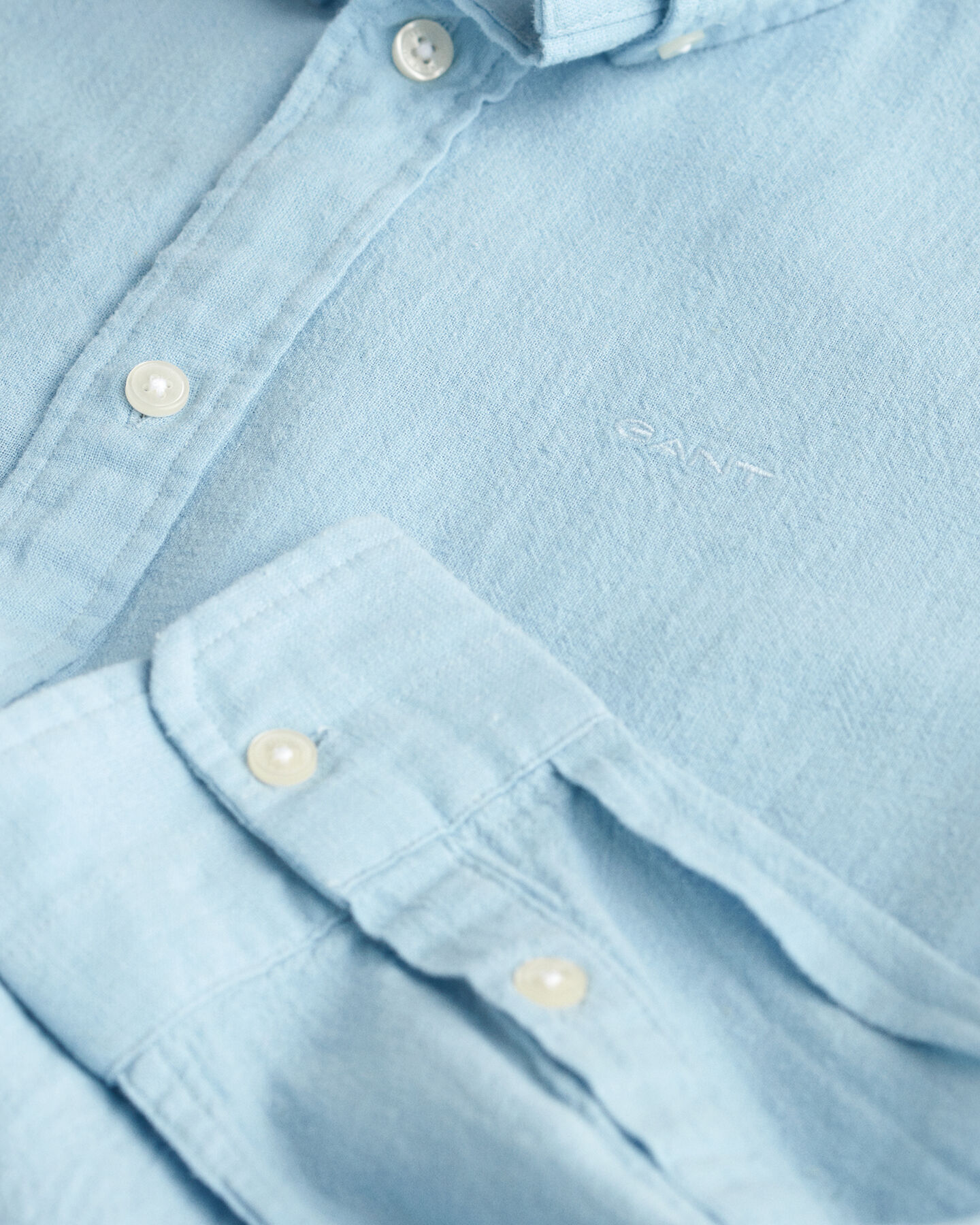 Teens skjorte af bomuld og h&oslash;r