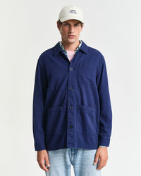 Regular fit Workwear overskjorte med sildebensmønster