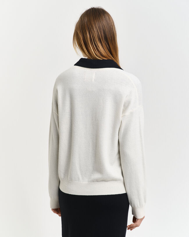 Cardigan af ekstra fin lammeuld