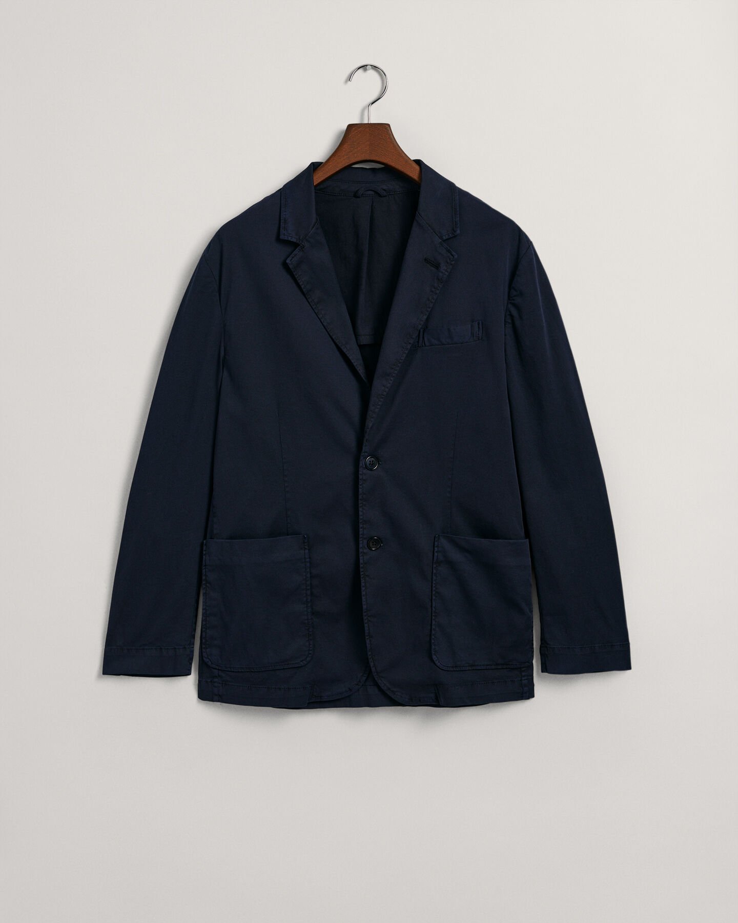 Jakkesæt-blazer af bomuld