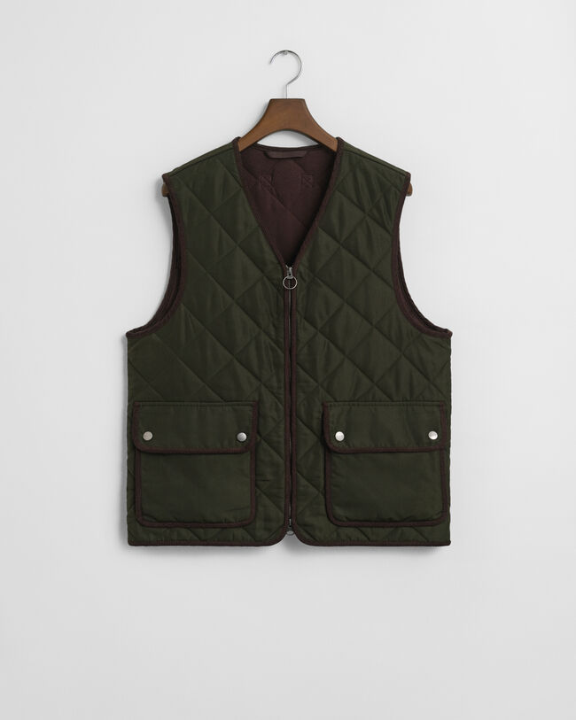 Quiltet vest