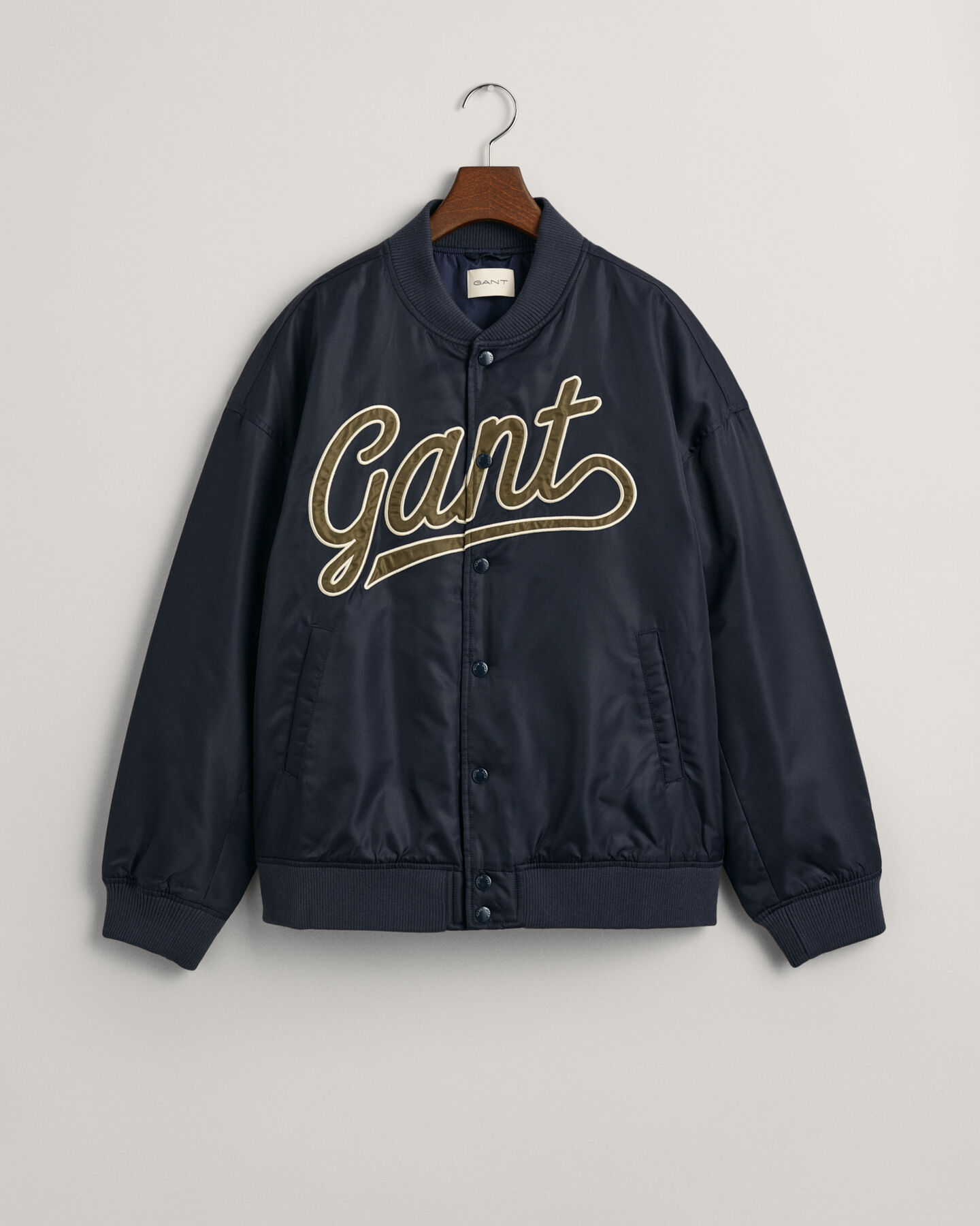 Teens Script Graphic GANT Varsity Jacket
