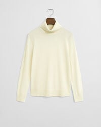 Rullekrave sweater af ekstra fin merinould