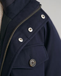 Vatteret feltjakke i flannel