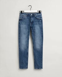 Hayle Regular fit jeans med gylp med knapper